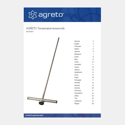 Quick Guide Agreto Temperature probe