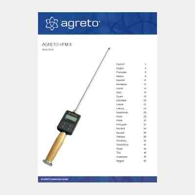 QuickGuide Agreto Hay moisture tester