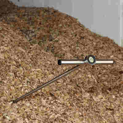 Temperature Probe expamle wood chips